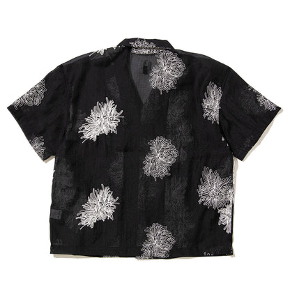 EXPANSION NEW YORK Manhattan Luxor Shirts エクスパンション ニューヨーク マンハッタン ルクソール シャツ 014-BLK【メンズ 開襟シャツ 半袖 26SS】