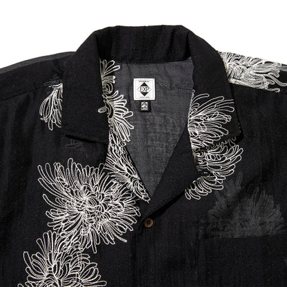 EXPANSION NEW YORK Manhattan Luxor Shirts エクスパンション ニューヨーク マンハッタン ルクソール シャツ 014-BLK【メンズ 開襟シャツ 半袖 26SS】