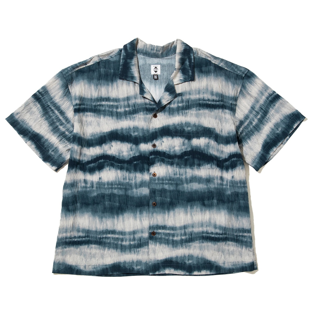 EXPANSION NEW YORK Manhattan Luxor Shirts エクスパンション ニューヨーク マンハッタン ルクソール シャツ 014-BRN【メンズ 開襟シャツ 半袖 26SS】