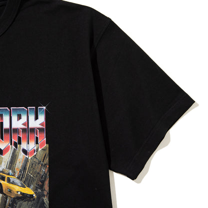 EXPANSION NEW YORK Yello Cab 3000 Tee エクスパンション ニューヨーク イエロー キャブ 3000 ティー 018【メンズ 半袖 コットン素材 プリントTシャツ 26SS】