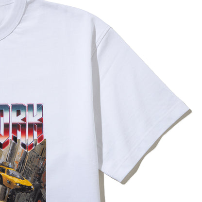 EXPANSION NEW YORK Yello Cab 3000 Tee エクスパンション ニューヨーク イエロー キャブ 3000 ティー 018【メンズ 半袖 コットン素材 プリントTシャツ 26SS】