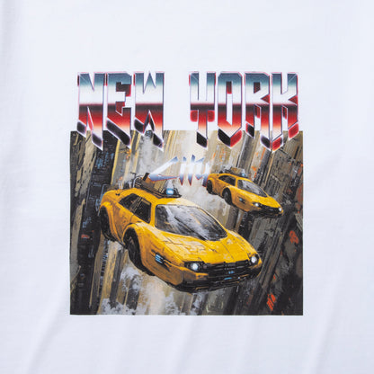 EXPANSION NEW YORK Yello Cab 3000 Tee エクスパンション ニューヨーク イエロー キャブ 3000 ティー 018【メンズ 半袖 コットン素材 プリントTシャツ 26SS】