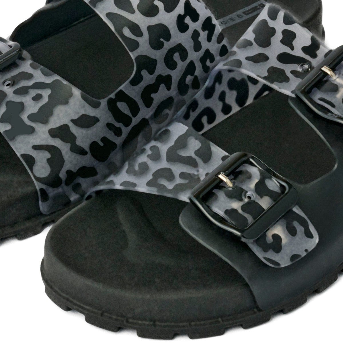 Voices Culture FOLK ANIMAL ヴォイシズ・カルチャー フォーク アニマル 00900002-BLK【レディース サンダル PVC 26SS】
