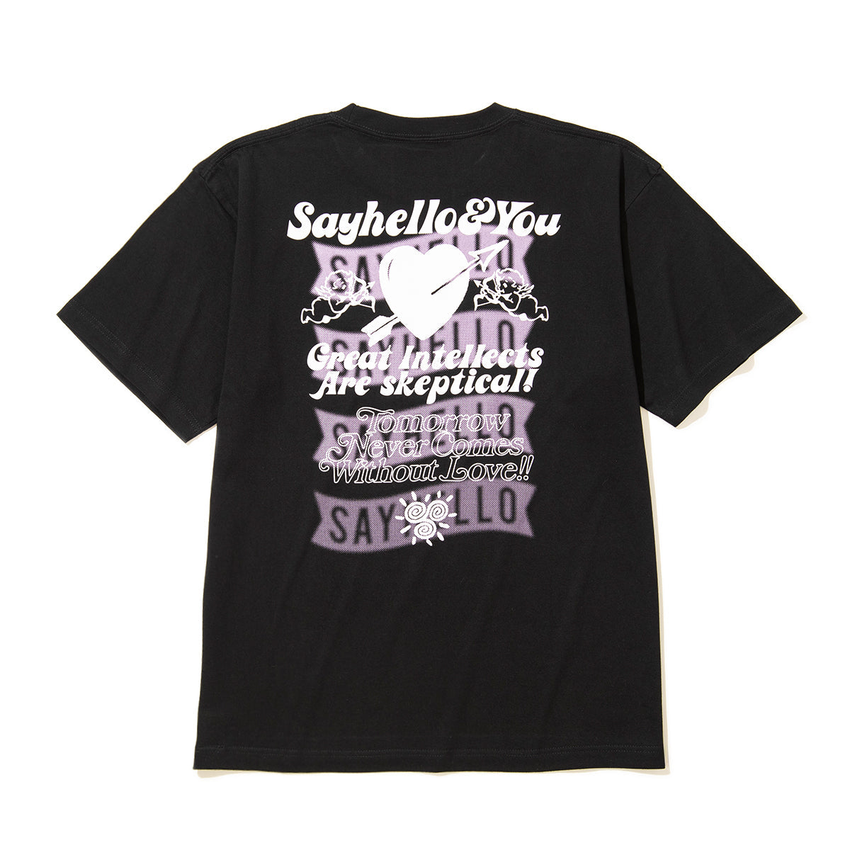 SAYHELLO And You Tee セイハロー アンド ユー ティー 26SS-D3-08【メンズ Tシャツ 半袖トップス コットン素材 厚手生地 26SS】