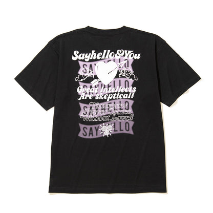 SAYHELLO And You Tee セイハロー アンド ユー ティー 26SS-D3-08【メンズ Tシャツ 半袖トップス コットン素材 厚手生地 26SS】