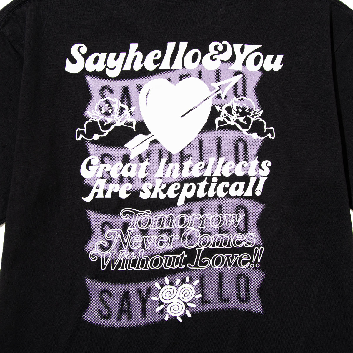 SAYHELLO And You Tee セイハロー アンド ユー ティー 26SS-D3-08【メンズ Tシャツ 半袖トップス コットン素材 厚手生地 26SS】