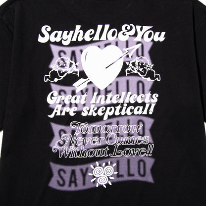 SAYHELLO And You Tee セイハロー アンド ユー ティー 26SS-D3-08【メンズ Tシャツ 半袖トップス コットン素材 厚手生地 26SS】