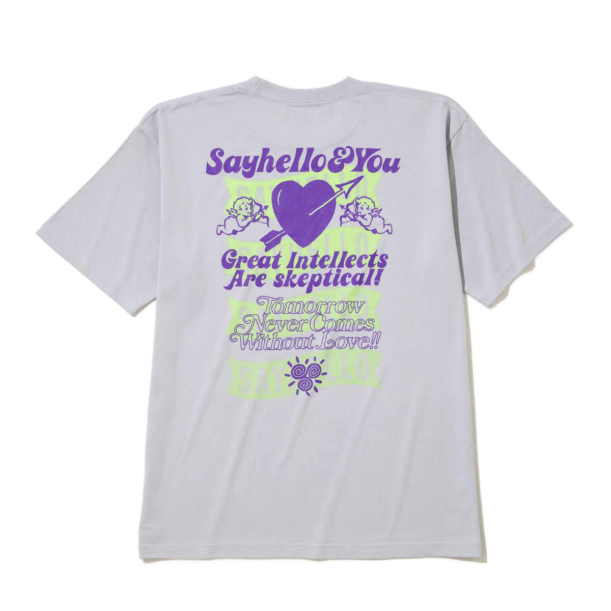 SAYHELLO And You Tee セイハロー アンド ユー ティー 26SS-D3-08【メンズ Tシャツ 半袖トップス コットン素材 厚手生地 26SS】