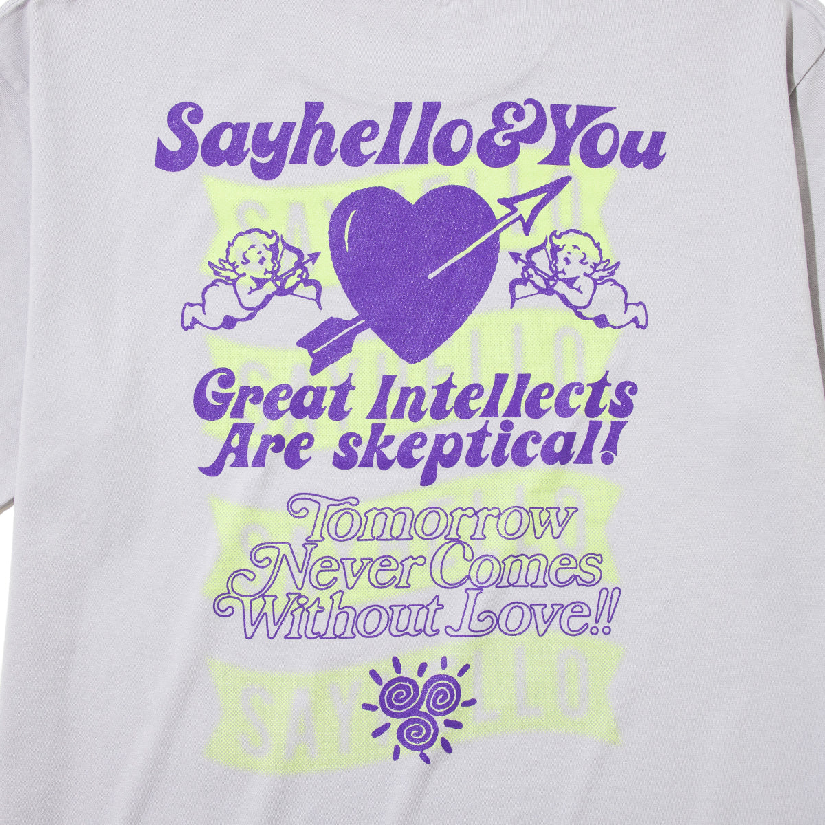 SAYHELLO And You Tee セイハロー アンド ユー ティー 26SS-D3-08【メンズ Tシャツ 半袖トップス コットン素材 厚手生地 26SS】
