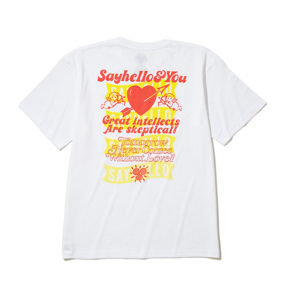 SAYHELLO And You Tee セイハロー アンド ユー ティー 26SS-D3-08【メンズ Tシャツ 半袖トップス コットン素材 厚手生地 26SS】