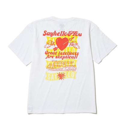 SAYHELLO And You Tee セイハロー アンド ユー ティー 26SS-D3-08【メンズ Tシャツ 半袖トップス コットン素材 厚手生地 26SS】