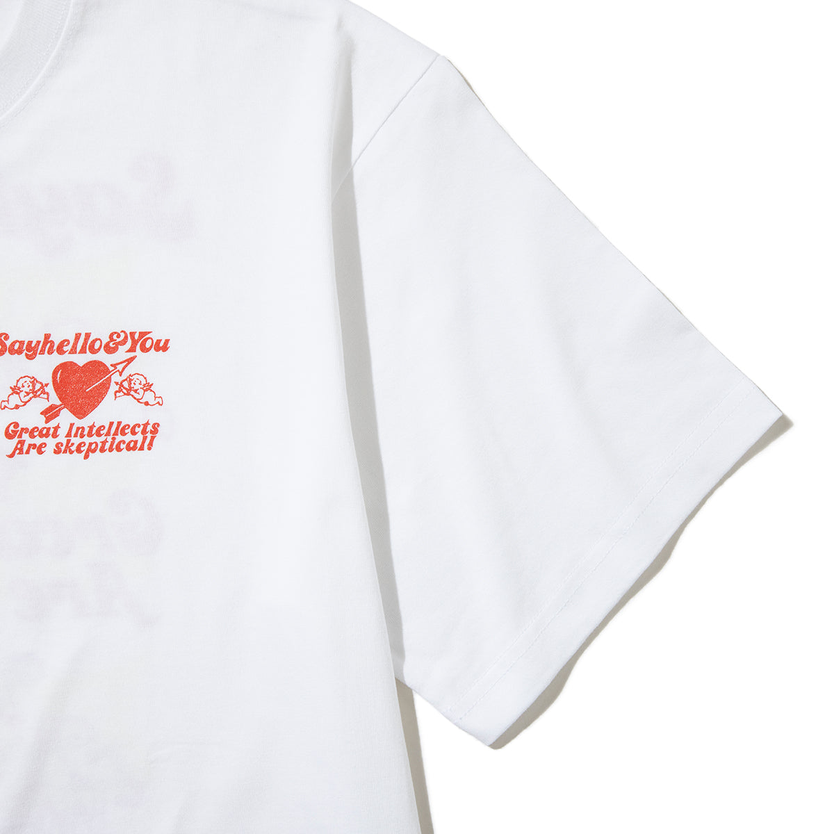 SAYHELLO And You Tee セイハロー アンド ユー ティー 26SS-D3-08【メンズ Tシャツ 半袖トップス コットン素材 厚手生地 26SS】