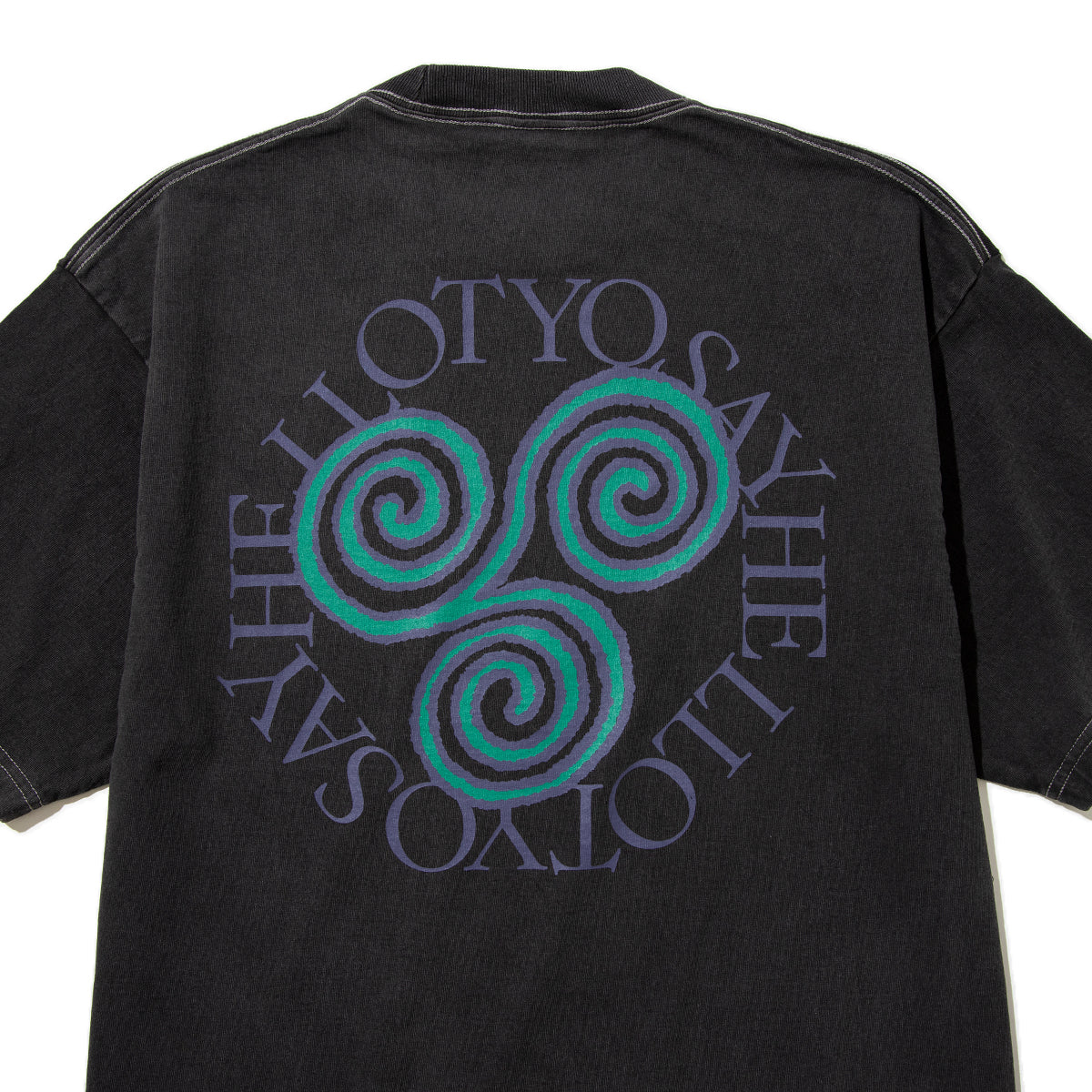 SAYHELLO Pigment Slap Logo Tee 26SS-D4-01 – Kinetics（キネティクス