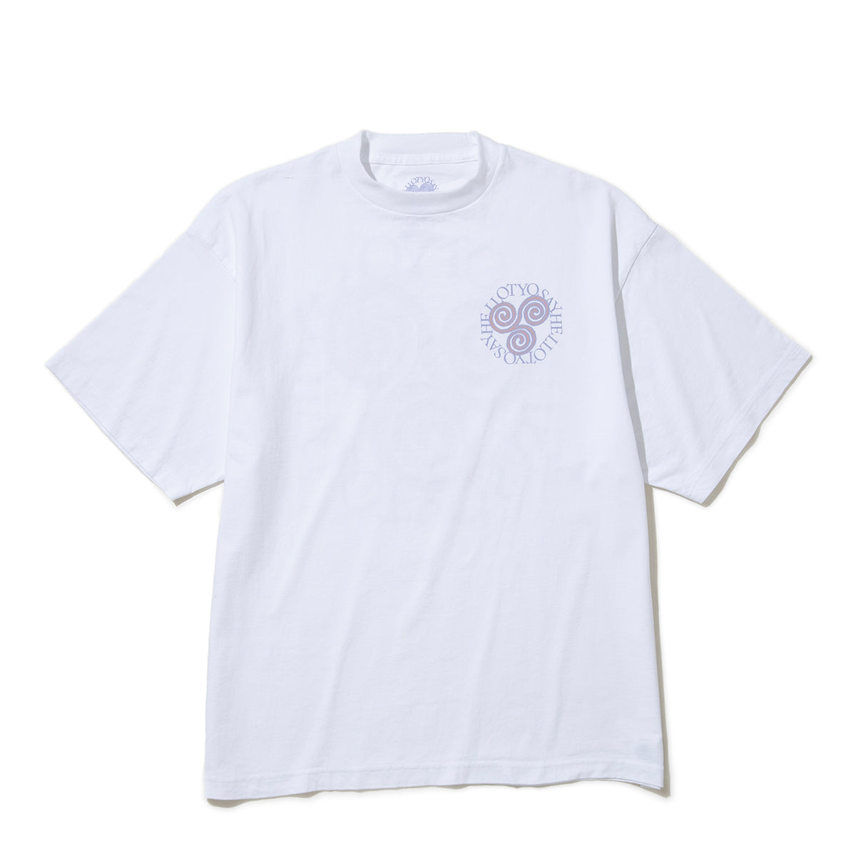 SAYHELLO Pigment Slap Logo Tee セイハロー ピグメント スラップ ロゴティー 26SS-D4-01【メンズ ピグメント加工 スクリーンプリント 半袖 26SS】