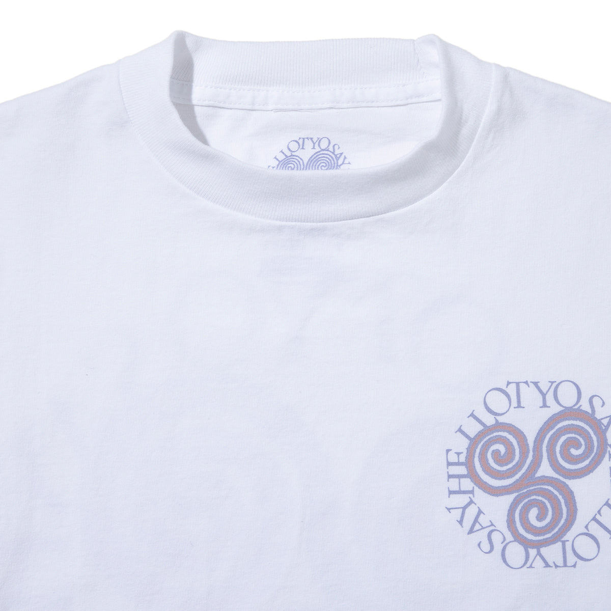 SAYHELLO Pigment Slap Logo Tee セイハロー ピグメント スラップ ロゴティー 26SS-D4-01【メンズ ピグメント加工 スクリーンプリント 半袖 26SS】