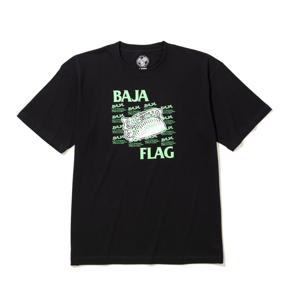 SAYHELLO Baja Tacos Tee セイハロー バハ タコス ティー 26SS-D4-04【メンズ コットン素材 半袖 26SS】