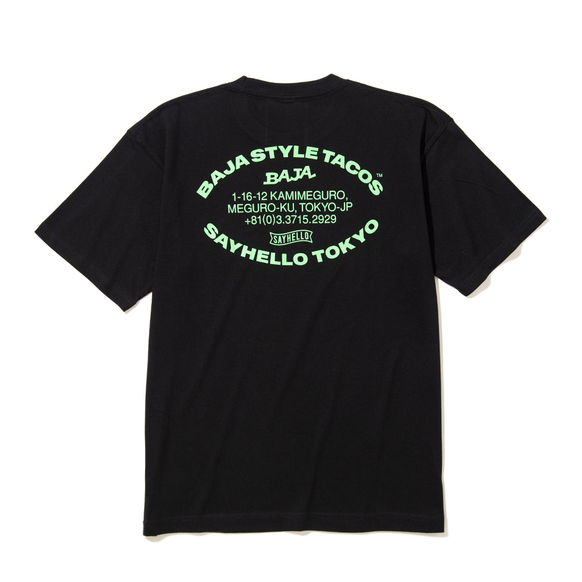 SAYHELLO Baja Tacos Tee セイハロー バハ タコス ティー 26SS-D4-04【メンズ コットン素材 半袖 26SS】
