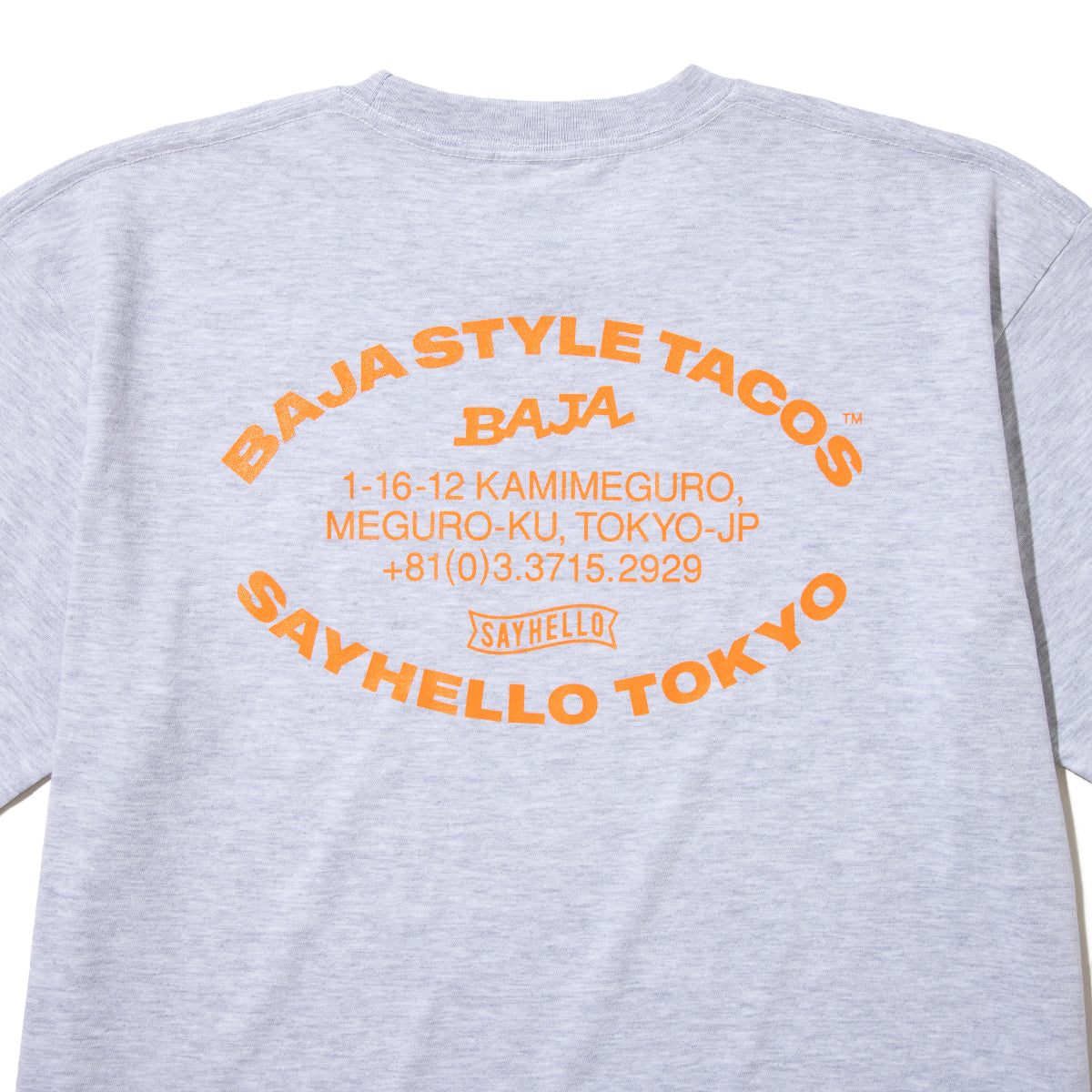 SAYHELLO Baja Tacos Tee セイハロー バハ タコス ティー 26SS-D4-04【メンズ コットン素材 半袖 26SS】