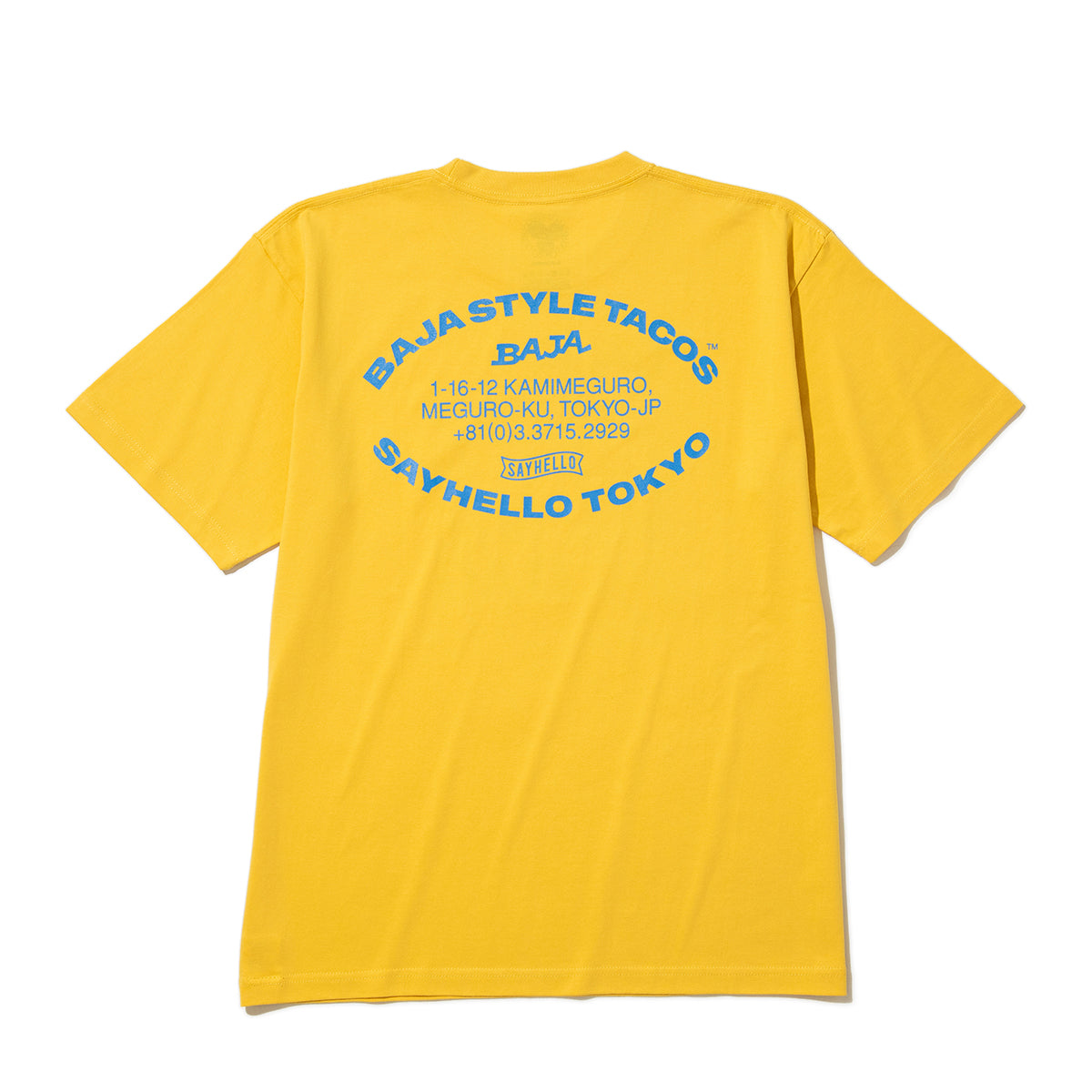 SAYHELLO Baja Tacos Tee セイハロー バハ タコス ティー 26SS-D4-04【メンズ コットン素材 半袖 26SS】