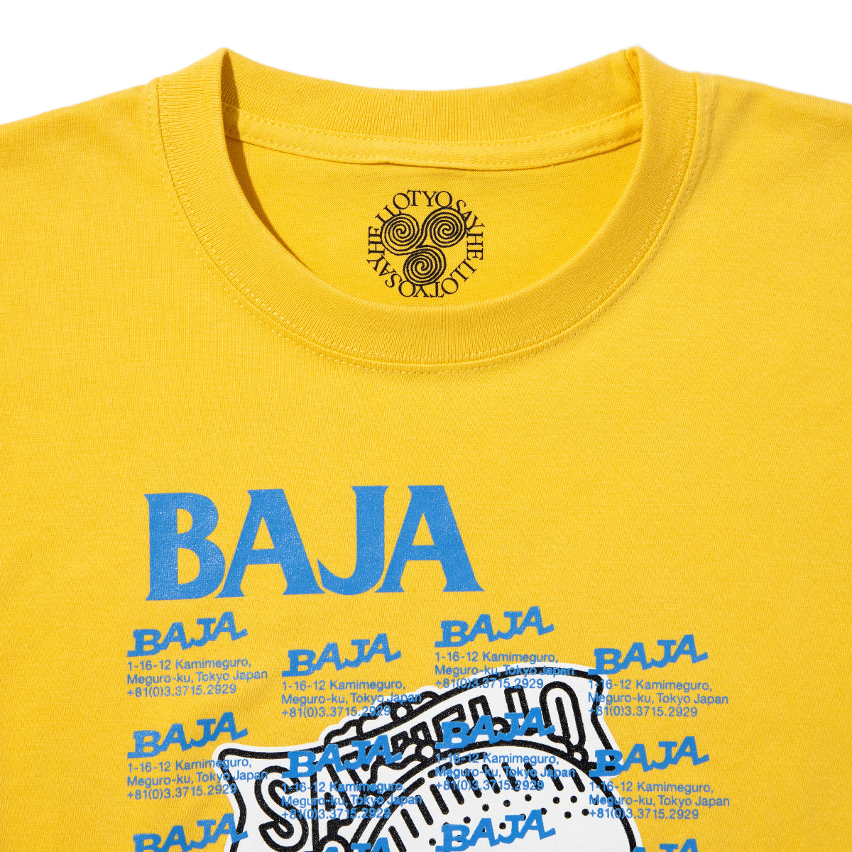 SAYHELLO Baja Tacos Tee セイハロー バハ タコス ティー 26SS-D4-04【メンズ コットン素材 半袖 26SS】