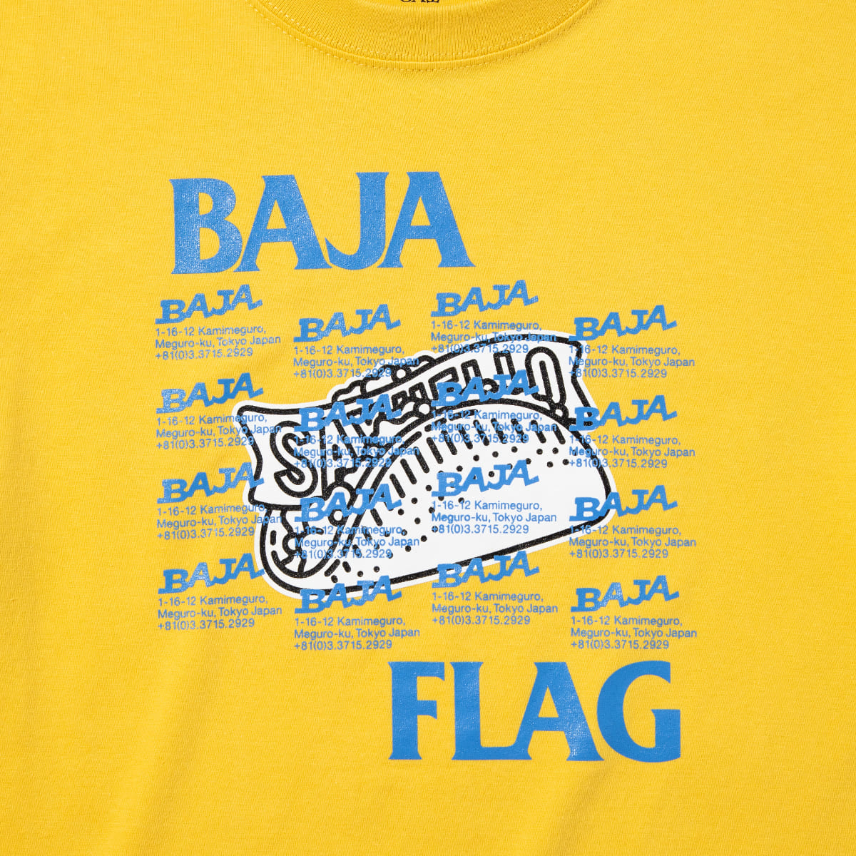 SAYHELLO Baja Tacos Tee セイハロー バハ タコス ティー 26SS-D4-04【メンズ コットン素材 半袖 26SS】