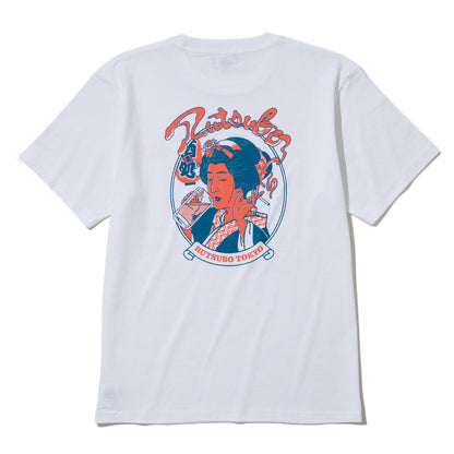 坩堝 裏町酒場 S/S T-SHIRTS（RUTSUBO×YUSUDA) RUTSUBO 裏町酒場 S/S Tシャツ（RUTSUBO×YUSUDA) R26QS-SUDA-TS1【メンズ 半袖 グラフィック コットン素材 26SS】