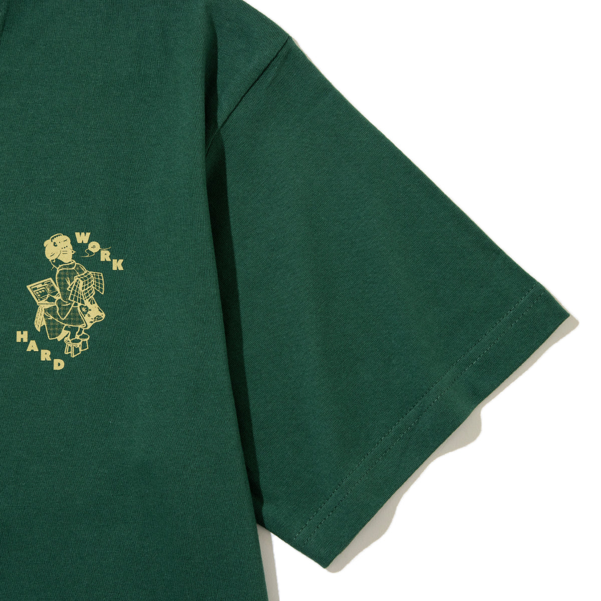 坩堝 WORKHARD/必殺仕事人 S/S T-SHIRTS (RUTSUBO×YU SUDA ) RUTSUBO ワークハード/必殺仕事人 S/S Tシャツ (RUTSUBO×YU SUDA ) R26QS-SUDA-TS2【メンズ 半袖 グラフィック コットン素材 26SS】
