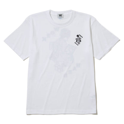 坩堝 WORKHARD/必殺仕事人 S/S T-SHIRTS (RUTSUBO×YU SUDA ) RUTSUBO ワークハード/必殺仕事人 S/S Tシャツ (RUTSUBO×YU SUDA ) R26QS-SUDA-TS2【メンズ 半袖 グラフィック コットン素材 26SS】
