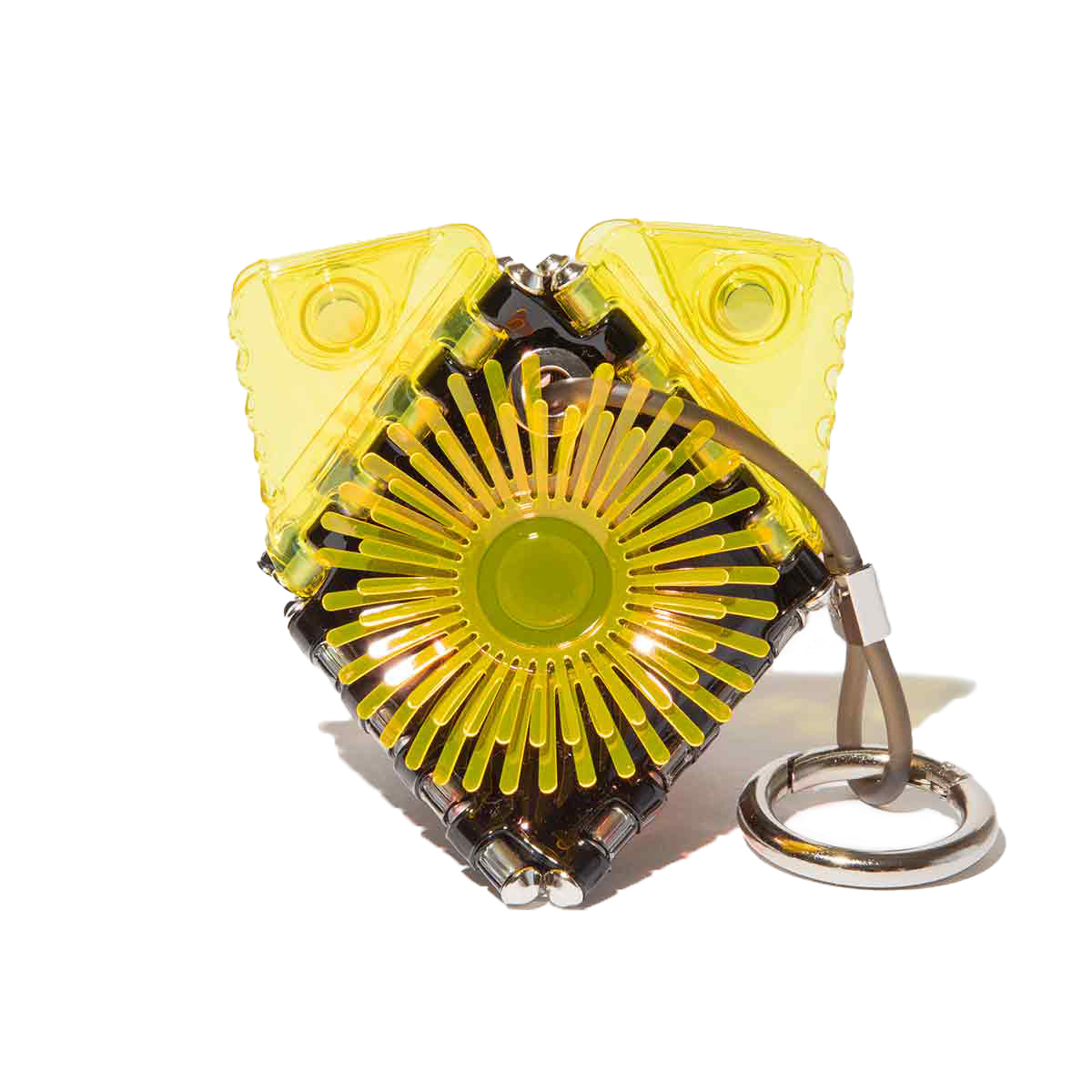 52 by HIKARUMATSUMURA SABOTEN SAMOSA CHARM ゴジュウニバイヒカルマツムラ サボテン サモサ チャーム 15AP060-93【レディース PVC素材 キーチャーム アクセサリー 26SS】
