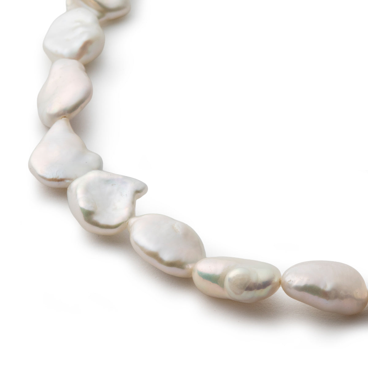Clip Necklace/Big Pearl