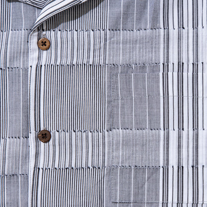 EXPANSION NEW YORK Brooklyn Luxor Shirts エクスパンション ニューヨーク ブルックリン ルクソール シャツ 011【メンズ 平織り生地 通気性 セットアップ 26SS】
