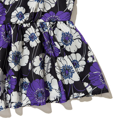 ANNA SUI NYC SUMMER RETRO FLORAL CAMISOLE アナスイ エヌワイシー サマーレトロフラワーキャミソール 16118407【レディース キャミソール レディース 夏トップス フレアトップス ギャザートップス 26SS】