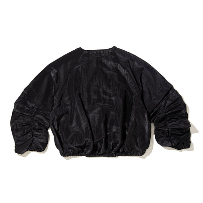 ANNA SUI NYC GATHERED 2-WAY BLOUSON アナスイ エヌワイシー ギャザー2WAYブルゾン 16121415【レディース ライトアウター レディース ブルゾン レディース シアーアウター 26SS】