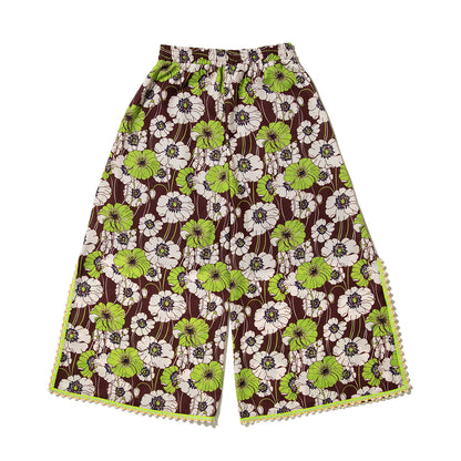 ANNA SUI NYC SUMMER RETRO FLORAL EASY PANTS アナスイ エヌワイシー サマーレトロフラワーイージーパンツ 16130408【レディース イージーパンツ レディース ワイドパンツ レディース リラックスパンツ 26SS】