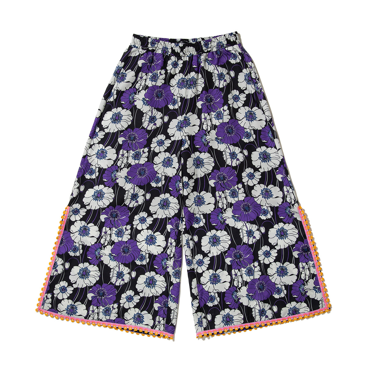 ANNA SUI NYC SUMMER RETRO FLORAL EASY PANTS アナスイ エヌワイシー サマーレトロフラワーイージーパンツ 16130408【レディース イージーパンツ レディース ワイドパンツ レディース リラックスパンツ 26SS】