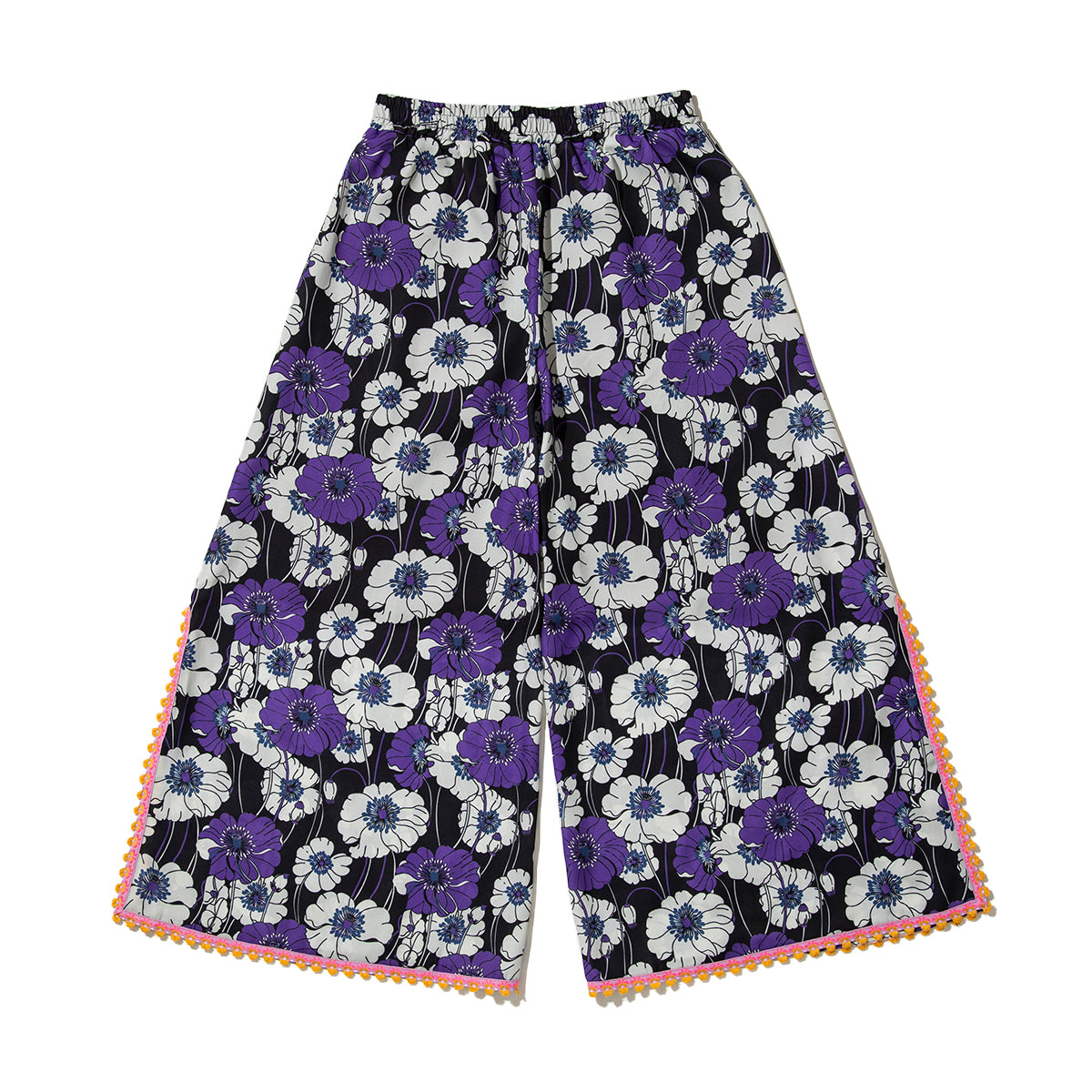 ANNA SUI NYC SUMMER RETRO FLORAL EASY PANTS アナスイ エヌワイシー サマーレトロフラワーイージーパンツ 16130408【レディース イージーパンツ レディース ワイドパンツ レディース リラックスパンツ 26SS】