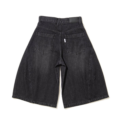 ANNA SUI NYC Denim Line Half Pants アナスイ エヌワイシー デニムラインハーフパンツ 16132409【レディース デニム ルーズシルエット 26SS】