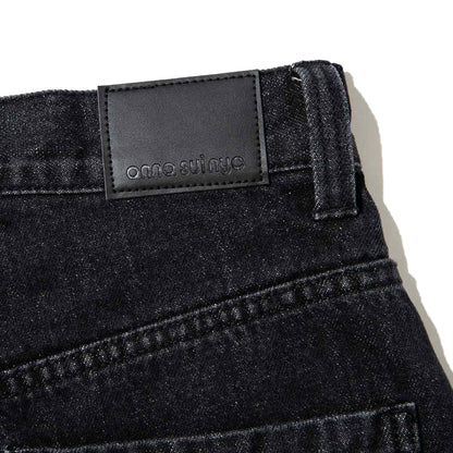 ANNA SUI NYC Denim Line Half Pants アナスイ エヌワイシー デニムラインハーフパンツ 16132409【レディース デニム ルーズシルエット 26SS】