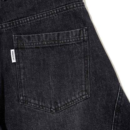 ANNA SUI NYC Denim Line Half Pants アナスイ エヌワイシー デニムラインハーフパンツ 16132409【レディース デニム ルーズシルエット 26SS】