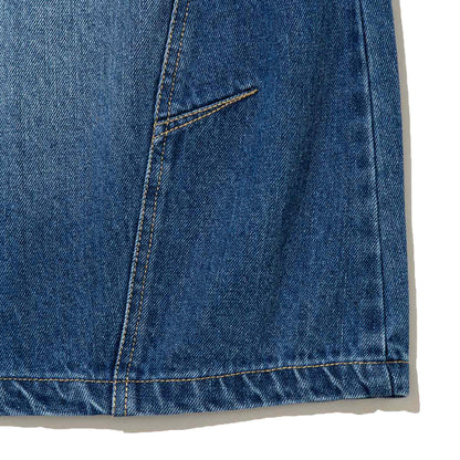 ANNA SUI NYC Denim Line Half Pants アナスイ エヌワイシー デニムラインハーフパンツ 16132409【レディース デニム ルーズシルエット 26SS】