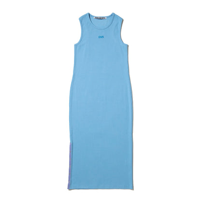 ANNA SUI NYC CONTRAST COLOR SLIT TANK DRESS アナスイ エヌワイシー 配色スリットタンクワンピース 16140404【レディース タンクワンピース レディース ノースリーブワンピース 26SS】