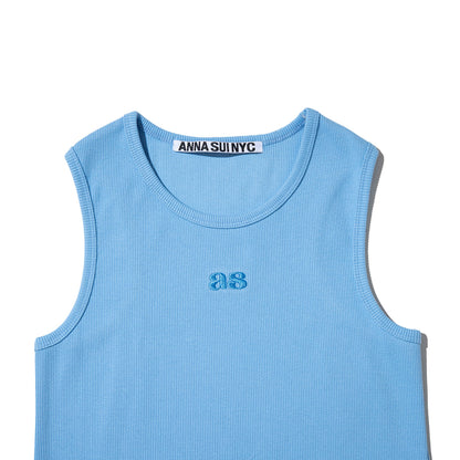 ANNA SUI NYC CONTRAST COLOR SLIT TANK DRESS アナスイ エヌワイシー 配色スリットタンクワンピース 16140404【レディース タンクワンピース レディース ノースリーブワンピース 26SS】