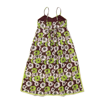 ANNA SUI NYC SUMMER RETRO FLORAL CAMI DRESS アナスイ エヌワイシー サマーレトロフラワーキャミドレス 16140406【レディース キャミワンピース レディース フレアワンピース 夏ワンピース エンパイアラインワンピース 26SS】