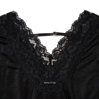 ANNA SUI NYC Irregular Hem Doll Tunic アナスイ エヌワイシー イレギュラーへムドールチュニック 16140413【レディース ヴィンテージライク ボリュームシルエット 26SS】