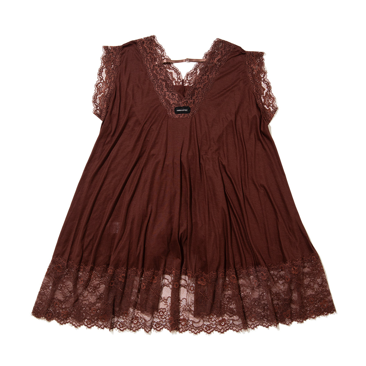 ANNA SUI NYC Irregular Hem Doll Tunic アナスイ エヌワイシー イレギュラーへムドールチュニック 16140413【レディース ヴィンテージライク ボリュームシルエット 26SS】