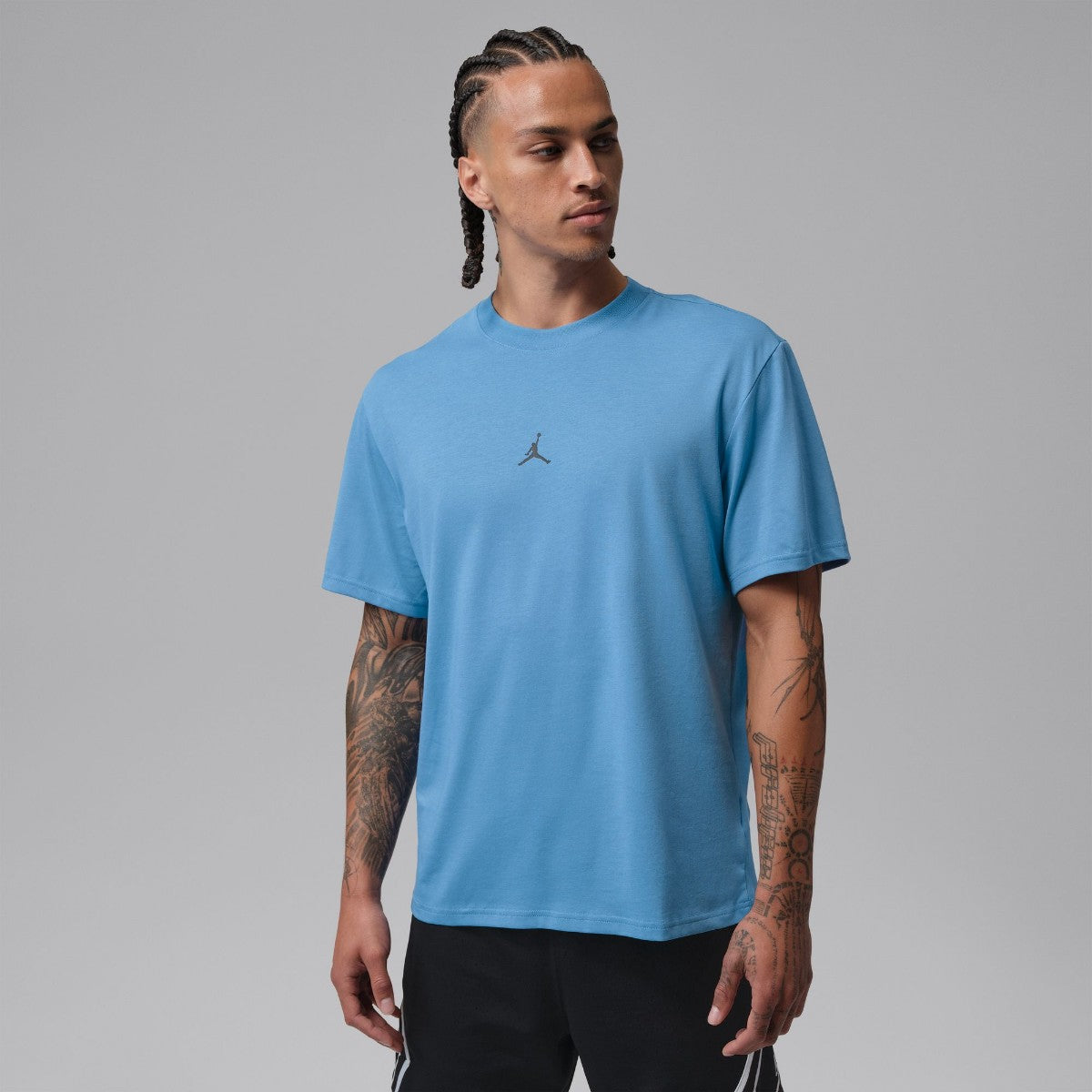 JORDAN BRAND Dri-FIT Jumpman T-Shirt ジョーダンブランド Dri-FIT ジャンプマン Tシャツ IB6757【メンズ 半袖 スポーツウェア トレーニング フィットネス ランニング ワークアウト 26FW】