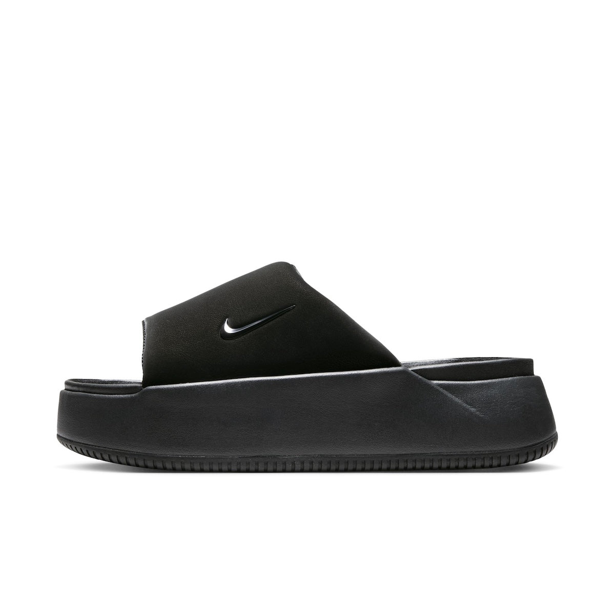 NIKE Calm Elevation Fur ナイキ ウィメンズ カーム エレベーション HJ5601-002【レディース サンダル 厚底 シンプルデザイン 快適 26FW】