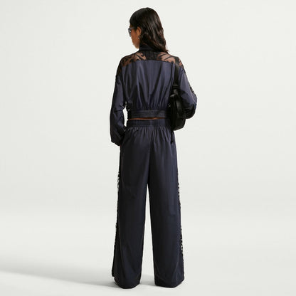 NIKE Loose Mid-Rise Lace Track Pants ナイキ ルーズ ミッドライズ レース トラックパンツ IU1984【レディース スポーツウェア トラックパンツ ナイロンパンツ ドローコード付き 26FW】