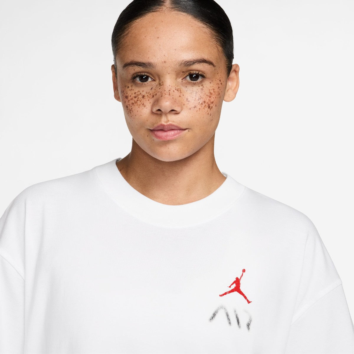 JORDAN BRAND Flight Graphic T-Shirt ジョーダンブランド ウィメンズ グラフィック Tシャツ IM7133【レディース 半袖トップス カジュアルウェア コットン素材 ルーズフィット 26FW】