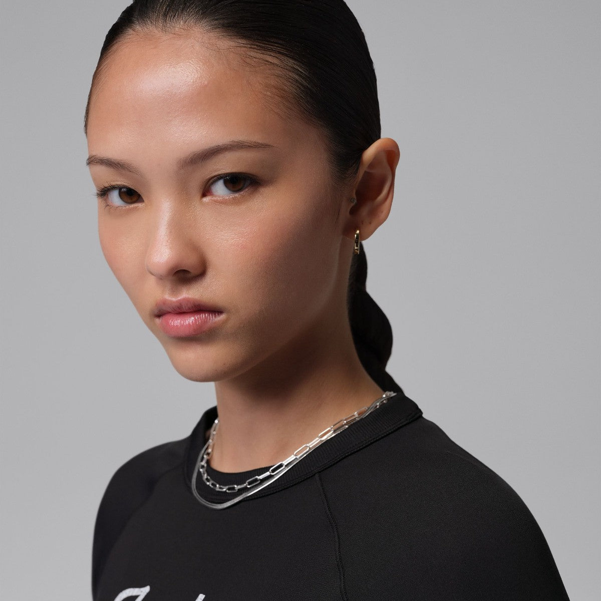 JORDAN BRAND Short Sleeve Top ジョーダンブランド ウィメンズ ショートスリーブ トップ IM7378【レディース 半袖トップス カジュアルウェア コットン素材 ルーズフィット 26FW】